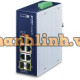 Bộ chuyển mạch Industrial 4-Port 1000T PoE + 2-Port 1000T + 2-Port 1000X SFP Gigabit Planet IGS-824UPT