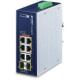 Bộ chuyển mạch Industrial 4-Port 1000T PoE + 2-Port 1000T + 2-Port 1000X SFP Gigabit Planet IGS-824UPT