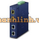 Bộ chia mạng Planet Industrial 2-Port 10/100/1000T + 2-Port 100/1000/2500X SFP Media Converter IGT-900-2T2S