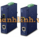 Converter quang Planet 1000BASE-X to 10/100/1000BASE-T 802.3at PoE+ Industrial Media Converter IGTP-80xT