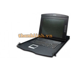 Thiết bị KVM Switch PLANET IKVM-210-16M, LCD 17 inch, 16 port