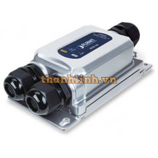 Industrial IP67 1-Port PoE+ Injector Planet IPOE-165