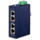 Industrial 2-port 1000T PoE+ Injector Hub Planet IPOE-260 Series