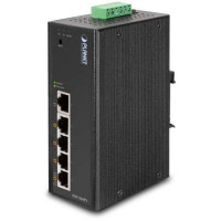 Bộ chuyển mạch 5-Port 100Mbps with 4-Port PoE Industrial Web Smart Planet ISW-504PS