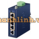 Bộ chuyển mạch Ethernet công nghiệp nhỏ gọn 4 cổng 10/100TX 802.3at PoE + 1 cổng 10/100TX Planet ISW-504PT-E