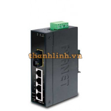 Bộ chuyển mạch 4-Port 100Base-TX + 1-Port 100Base-FX Industrial Fast ( -10 60 độ C ) Planet ISW-511S15
