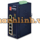 Bộ chuyển mạch Industrial 4-port 100TX PoE+ plus 1-Port 100FX Planet ISW-514PTF