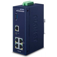 Industrial 5-Port 1000T VPN Security Gateway Planet IVR-100