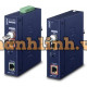 Bộ Industrial 1-Port 1000T Ultra PoE + 1-Port Coax/UTP Long Reach PoE Kit ( LRP-201ET + LRP-201HT ) Planet LRP-201-KIT