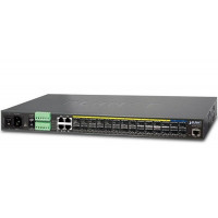 Bộ chuyển mạch 24-Port 100/1000BASE-X SFP + 4-Port 10G SFP+ Metro Ethernet Switch Planet MGSW-28240F