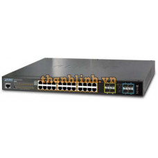Bộ chuyển mạch 24-Port 1000T PoE + 2-Port 10G SFP+ / 440W Planet SGS-5220-24P2X