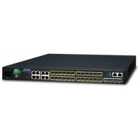 Bộ chuyển mạch 16-Port 1000X SFP + 8-Port Gigabit TP/SFP + 4-Port 10G SFP Planet SGS-6341-16S8C4XR