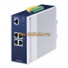 Bộ chuyển mạch Ethernet TSN4 cổng 1000T công nghiệp L2+ Planet TSN-5225-4T