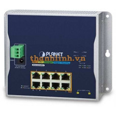 Bộ chia mạng công nghiệp Planet 8 Port 100/1000 PE +2-port SFP WGS-5225-8P2S
