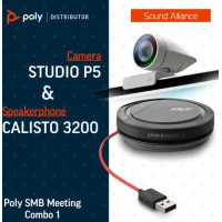 Loa Micro hội nghị truyền hình Plantronics Poly SMB Meeting Combo 1
(Studio P5 & Calisto 3200) Poly SMB Meeting Combo 1