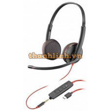 Tai nghe Poly Blackwire C3225 Stereo USB-C (80S04A6)