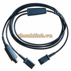Cáp chuyển đổi cho tai nghe Poly Practica QD Y Trainning Cord (88472-01)