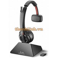 Tai nghe không dây Poly Savi 8210 UC, S8210 C USB-A (8D3E9AA#ABB)