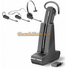 Tai nghe không dây Poly Savi 8245 UC, S8245-M C, D200 USB-A (8D3F4AA#ABB)