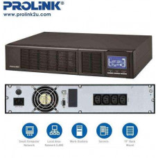 Bộ lưu điện Prolink 2KVA / 1600W Rackmount Online UPS với AVR Pure Sine Wave PRO902WRS