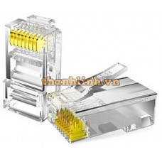 Đầu bấm mạng Cat 5e UTP Module Connector, chống cháy, chống nhiễu Tenda TEH5E010