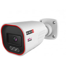 Camera IP 40m IR 4MP Active Deterrence Motorized Lens Large Bullet  With Built-in Check Point Protection and Dual System Technology Provision BMH-340ADN-MVF