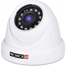 Camera HD Basic Series, Dome Plastic, IR ( 12pcs ) , 3.6mm lens, 1/3 sensor 1080P, white, DIP Cable Provision DI-390AB36