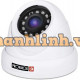 Camera HD Basic Series, Dome Plastic, IR ( 12pcs ) , 3.6mm lens, 1/3 sensor 1080P, white, DIP Cable Provision DI-390AB36