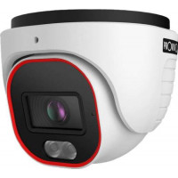 Camera H.265 E-Sight Rainbow Series, Dome/Turret , White LED, 3.6mm Lens, 4M with PoE Provision DL-340IPERN-36