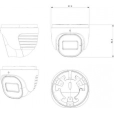 Camera HD Hidden UFO Housing Provision DL-392A37