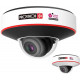 Camera IP 10m IR 4MP DDA Analytics fixed Lens Small Anti-Vandal Dome Provision DMA-340IPEN-28-V4