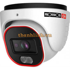 Camera HD 2MP 24/7 Full-Color Fixed Lens Small Dome/Turret Provision DV-320AR-36