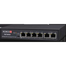 Bộ chia mạng 4-port 10/100Mbps PoE switch,CCTV Mode, 2-port 10/100Mbps Uplink ,60W Internal power supply Provision PoES-0460C+2I