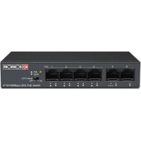 Thiết bị chuyển mạch POE 4-port 10/100Mbps PoE switch,CCTV Mode, 2-port 10/100Mbps UPLINK ,60W Internal Cấp nguồn Provision Israel PoES-0460C+2I-V2