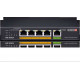 Bộ chia mạng 4+1-port Giga PoE Ethernet Switch, 4 giga ports act as PSE downlink , 1G 55W PD Uplink Port Provision PoES-0460G+1G ( HPD )