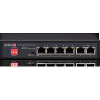 Bộ chia mạng 4+2-Port Giga PoE Ethernet Switch,4 giga Ports act as downlink and uplink,2x1G Port uplink,72W Provision PoES-0472GC+2G