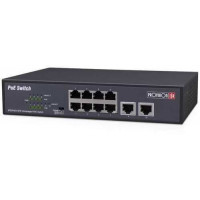 Thiết bị chuyển mạch POE 8-port 10/100Mbps PoE switch, CCTV Mode,2-port 10/100Mbps UPLINK , 120W Internal Cấp nguồn Provision Israel PoES-08120C+2I-V2