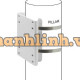 Bát gắn camera Pole mount bracket for junction box PR-WJB-Z Provision Israel PR-B60PB