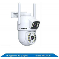 Camera quan sát IP Xoay Wifi 2 ống kính  6MP Puratech PRC 666DL
