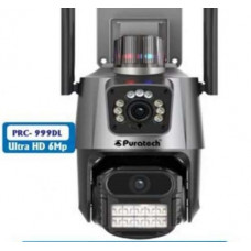 Camera quan sát IP Xoay Wifi 2 ống kính 6MP Puratech PRC 999DL