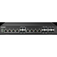 Bộ chia mạng QSW-IM1200-8C, 8 ports 10GbE SFP+/RJ45, 4 ports 10GbE SFP+