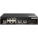 Thiết bị chuyển mạch 6x 2.5GbE ports, 2x 10GbE ports and 2x 10GbE SFP+ fiber ports Qnap QSW-M2106R-2S2T