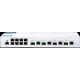 Bộ chia mạng QSW-M408-4C, 8 port 1Gbps, 4 port 10G SFP+/ NBASE-T Combo