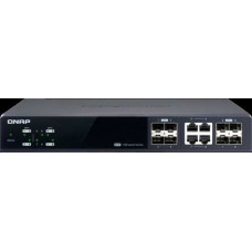 Bộ chia mạng QSW-M804-4C, Management Switch, 8 port of 10GbE port speed, 4 port SFP+, 4 port SFP+