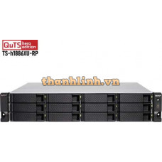 Thiết bị ổ cứng lưu trữ mạng QNap 12 ( +6 ) -Bay SATA 6Gbps ( 12 x 3.5" + 6 x 2.5" ) 2U TS-h1886XU-RP-D1622-32G