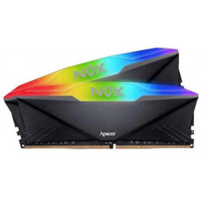 Bộ nhớ máy tính để bàn APACER DDR4 16G(8Gx2) 3600 OC NOX RGB AURA 2 (1 x 16GB) DDR4 3600MHz (AH4U16G36C25YMBAA-2)