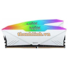 Bộ nhớ máy tính để bàn APACER DDR4 16G(8Gx2) 3600 OC NOX RGB WHITE AURA 2 (2 x 8GB) DDR4 3600MHz (AH4U16G36C25YNWAA-2)