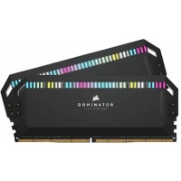 Bộ nhớ máy tính để bàn CORSAIR DOMINATOR PLATINUM RGB 32GB (2 x 16GB) DDR5 6200MHz (CMT32GX5M2X6200C36)