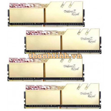 Bộ nhớ máy tính để bàn G.SKILL Trident Z Royal RGB (4 x 8GB) DDR4 3200MHz (F4-3200C16Q-32GTRG)