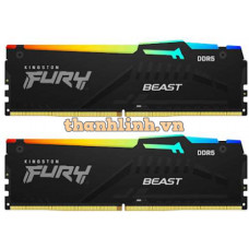 Bộ nhớ máy tính để bàn KINGSTON Fury Beast RGB 16GB (2 x 8GB) DDR4 3200MHz (KF432C16BBAK2/16)